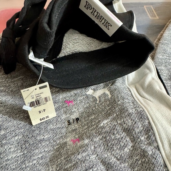 Victoria's Secret Gray and Black Joggers - Picture 3 of 6
